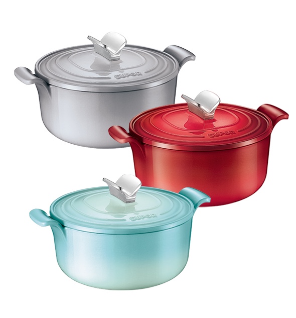 蘇泊爾琺瑯鑄鐵鍋-經(jīng)典圓形燉鍋 