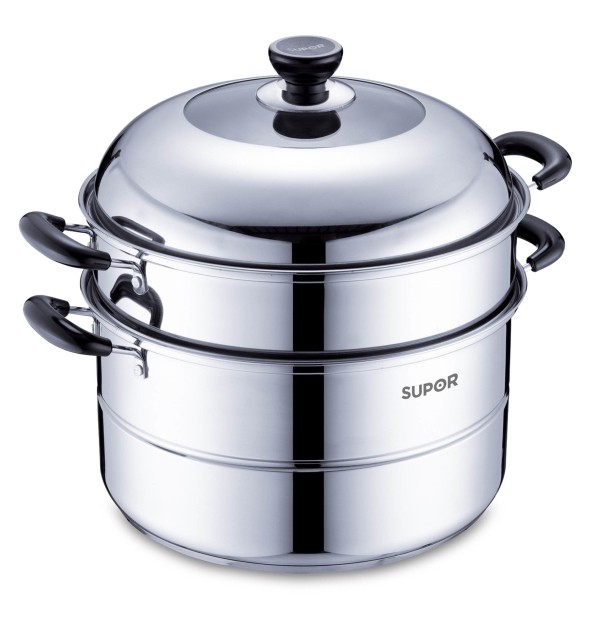 好幫手不銹鋼雙層復(fù)底蒸鍋