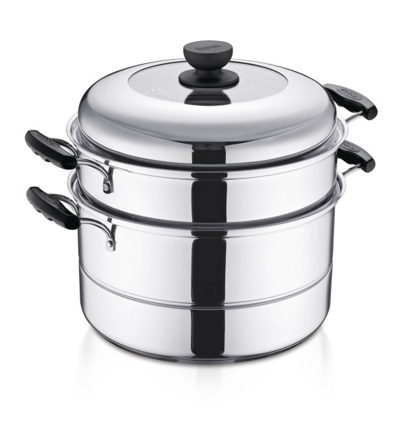 蒸滋味雙層復(fù)底蒸鍋