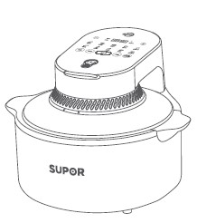 空氣炸鍋 說明書KD70YQ855--7210008009