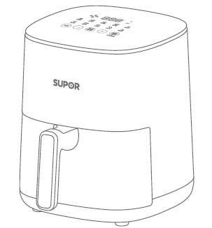 空氣炸鍋 說明書KD30D838 -7210007996